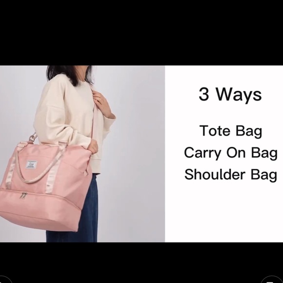 ✈️ New! Ultimate Travel Duffel Bag Set - Pink - Picture 7 of 11